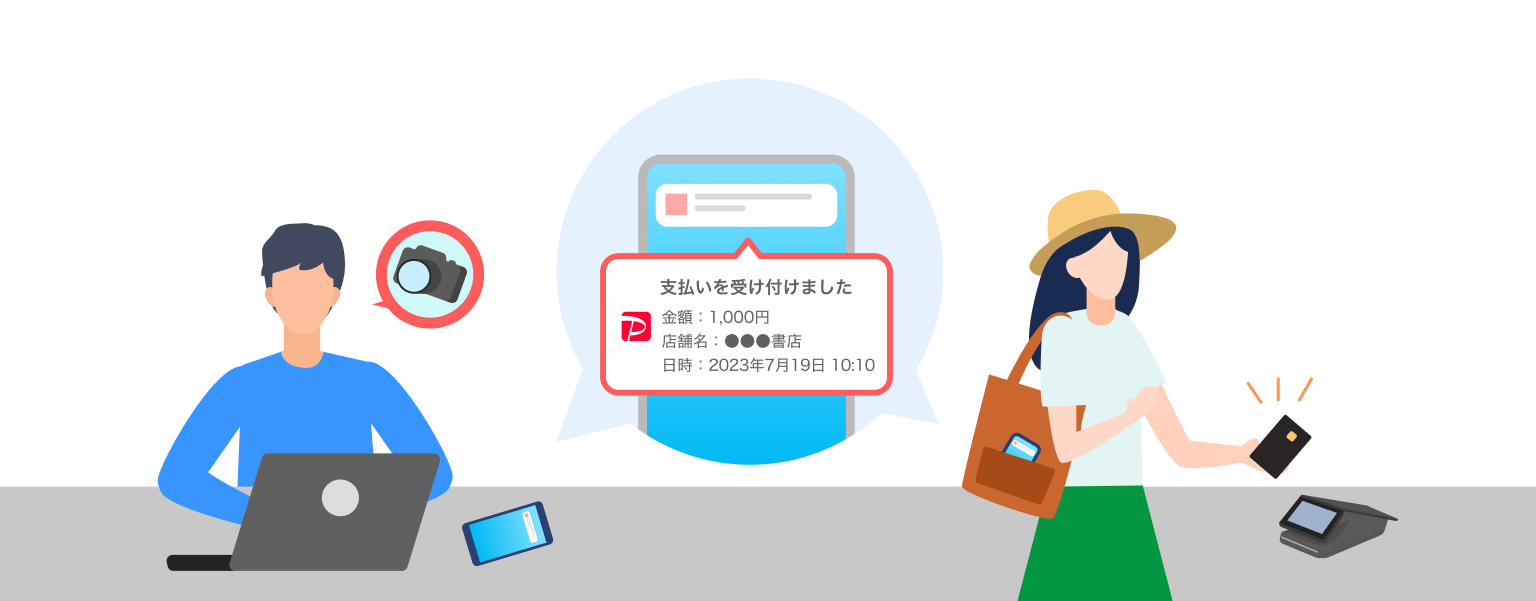 カード利用速報利用イメージ