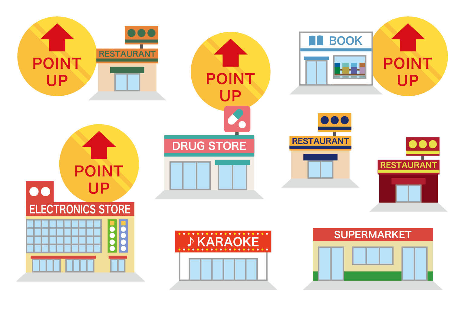 自分がよく使う店やサービスでポイントアップの特典があればさらに貯めやすくなる