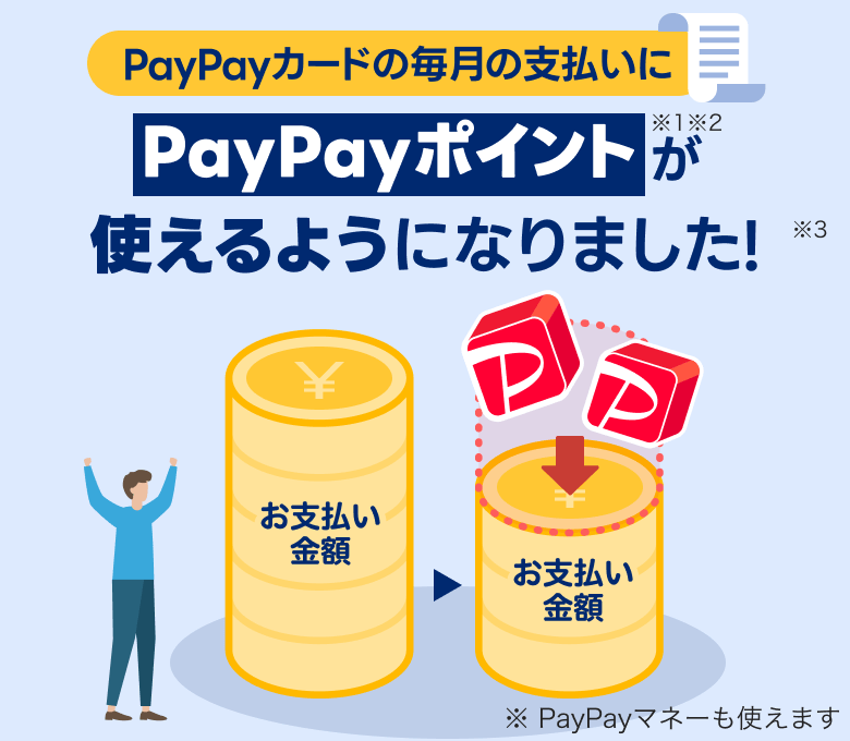 PayPayカードの毎月の支払いにPayPayポイントが使えるようになりました