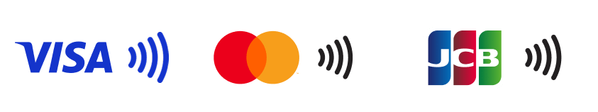 Visa Mastercard タッチ決済対応マーク